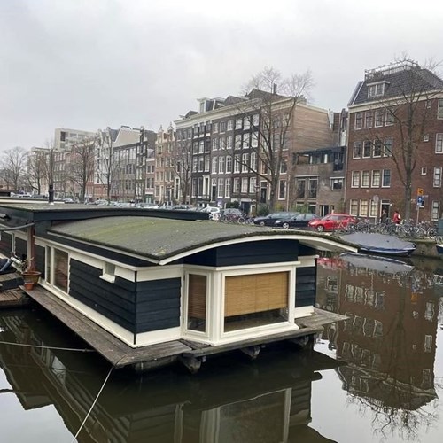 Amsterdam, Nieuwe Keizersgracht, woonboot - foto 1