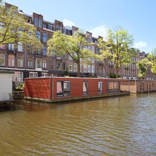 Amsterdam, Jacob van Lennepkade, woonboot - foto 1