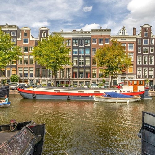 Amsterdam, Keizersgracht, woonboot - foto 1